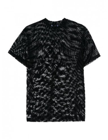 flocked star mesh T-shirt Venez acheter