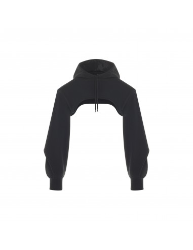 black cropped hoodie Comparez plus de prix