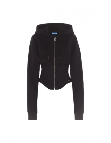 black corseted hoodie Jusqu'à 80% De Réduction