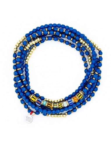 Bracelet/Collier Têtes Blondes Yves Bleu Majorelle Venez découvrir notre 