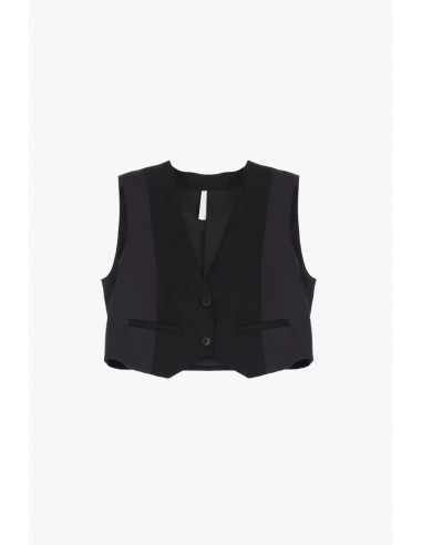 Gilet Imperial Satin Nero shop