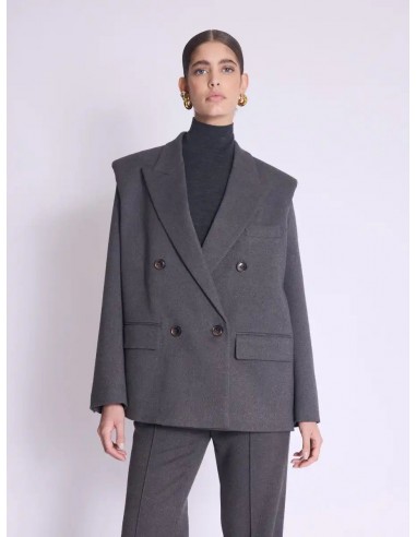 Blazer Berenice Voros fermeture éclair Grey Comment ça marche