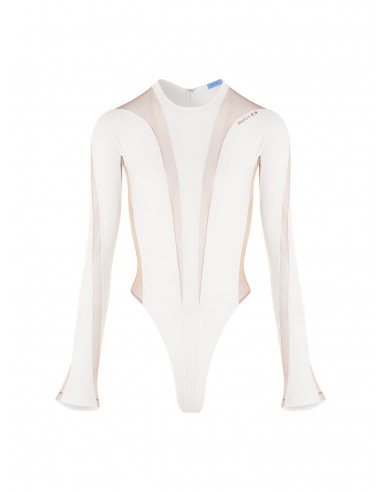 white illusion shaping bodysuit 2023