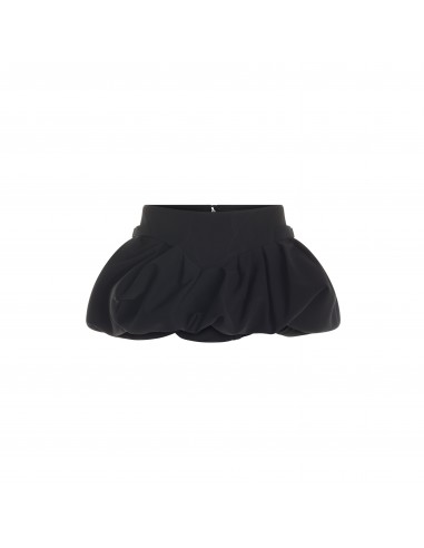 black micro bubble skirt les ligaments