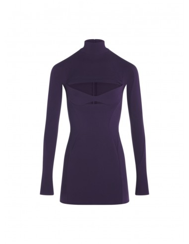 purple long-sleeved mini dress sélection de produits